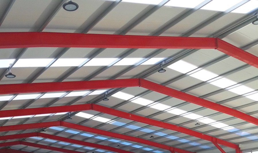 lucernario para panel 3-5 grecas