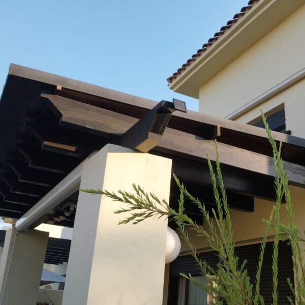 Techada para entrada Vivienda